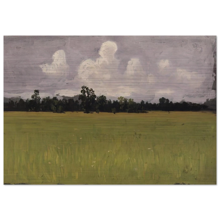 Autumn. Steppe - Arkhyp Kuindzhi Brushed Aluminum Print - 70x100 cm / 28x40 inches | Arkhyp Kuindzhi Aluminum Print | Arkhyp Kuindzhi Prints