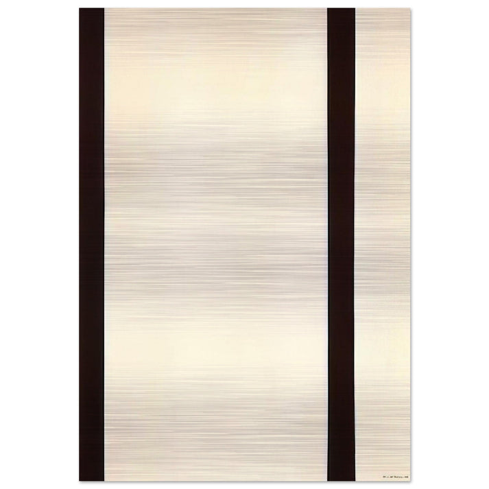 The Station of the Cross - Eighth Station - Barnett Newman Brushed Aluminum Print - 70x100 cm / 28x40 inches | Barnett Newman Aluminum Print | Barnett Newman Prints