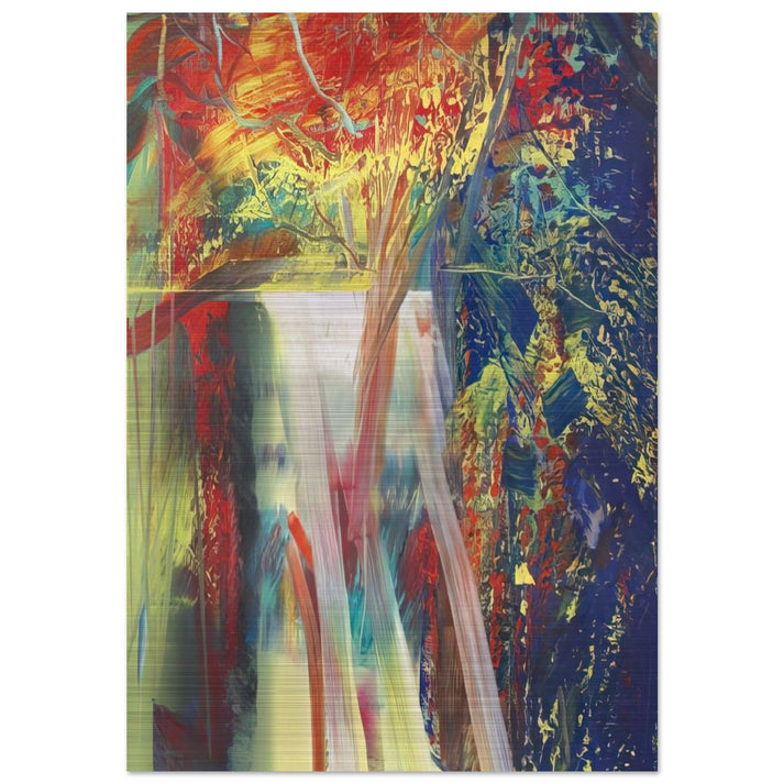 ABSTRACT PAINTING 610 1 - Gerhard Richter Brushed Aluminum Print - 70x100 cm / 28x40 inches | Gerhard Richter Aluminum Print | Gerhard Richter Prints