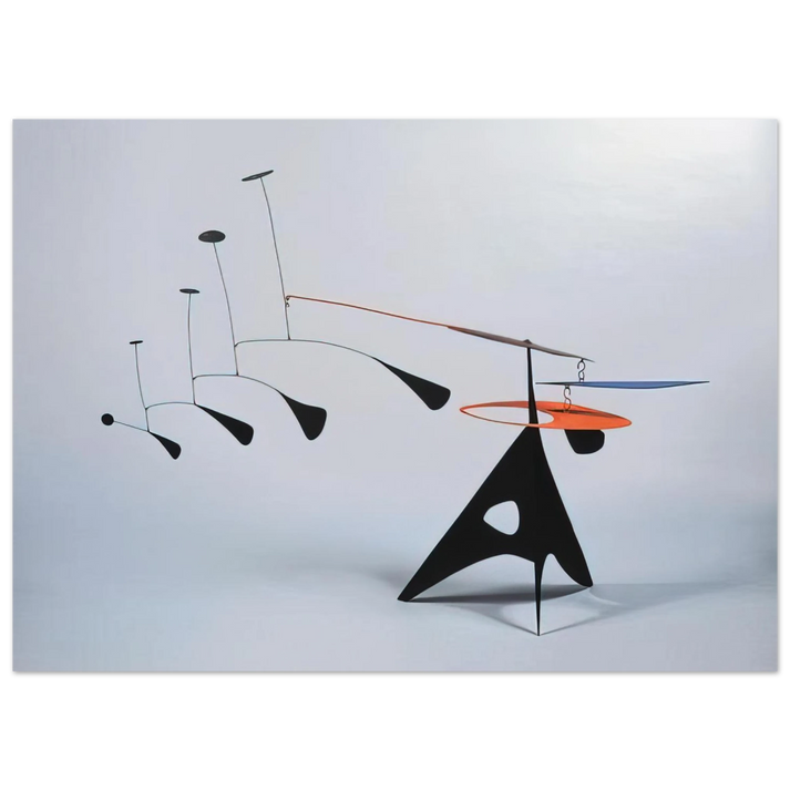 Alexander Calder - BLUE FEATHER 1948 Fine Art Poster