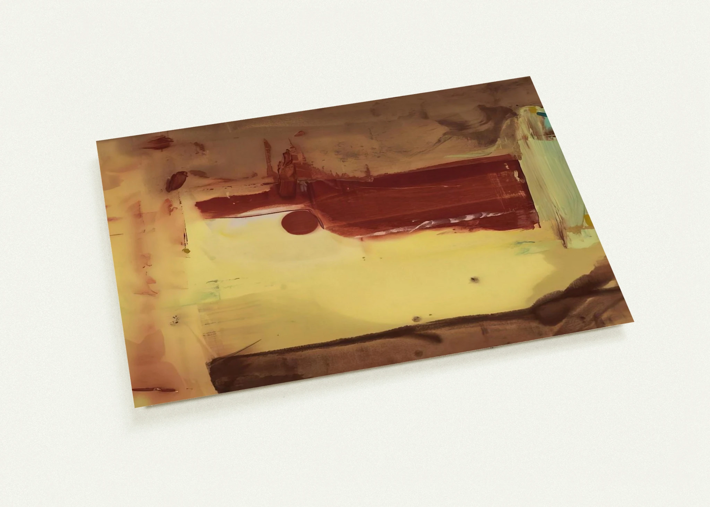 Desert Pass - 1976 By Helen Frankenthaler Pack of 10 Post Cards | Helen Frankenthaler Post Cards | A6 (10.5 x 14.8 cm) - 4.1 x 5.8 inches