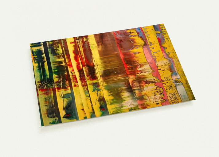 ABSTRACT PAINTING 780 1 1 By Gerhard Richter Pack of 10 Post Cards | Gerhard Richter Post Cards | A6 (10.5 x 14.8 cm) - 4.1 x 5.8 inches