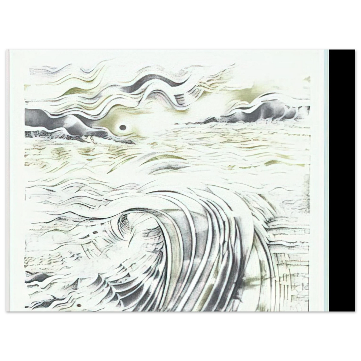 Lee Bontecou - AN UNTITLED PRINT 1982 Fine Art Poster - Default Title