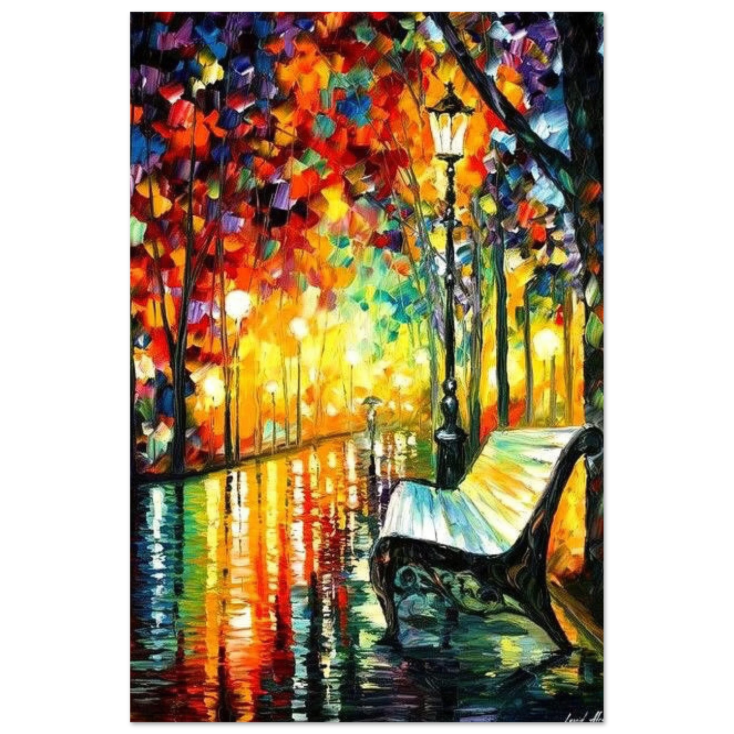 Leonid Afremov - Leonid Afremov Fine Art Poster - 75x100 cm / 30x40 inches