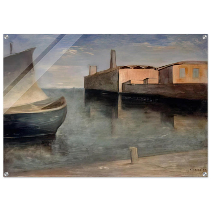 LAGOON 1932 - Carlo Carra Acrylic Print - 70x100 cm / 28x40″ inches