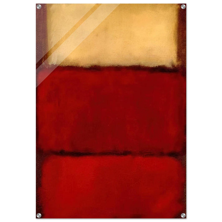 Red - 1964 - Mark Rothko Acrylic Print - 70x100 cm / 28x40″ inches | Mark Rothko Wall Art | Mark Rothko Prints