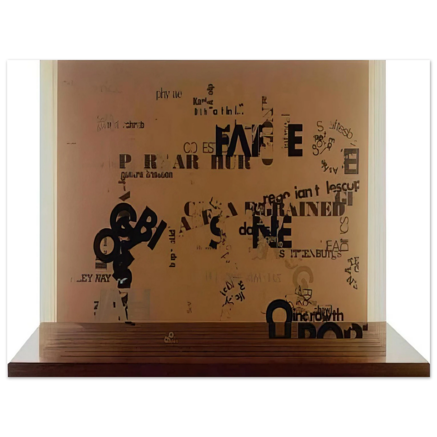 John Cage - Not Wanting To Say Anything About Marcel, I - 1969 Fine Art Poster - Default Title