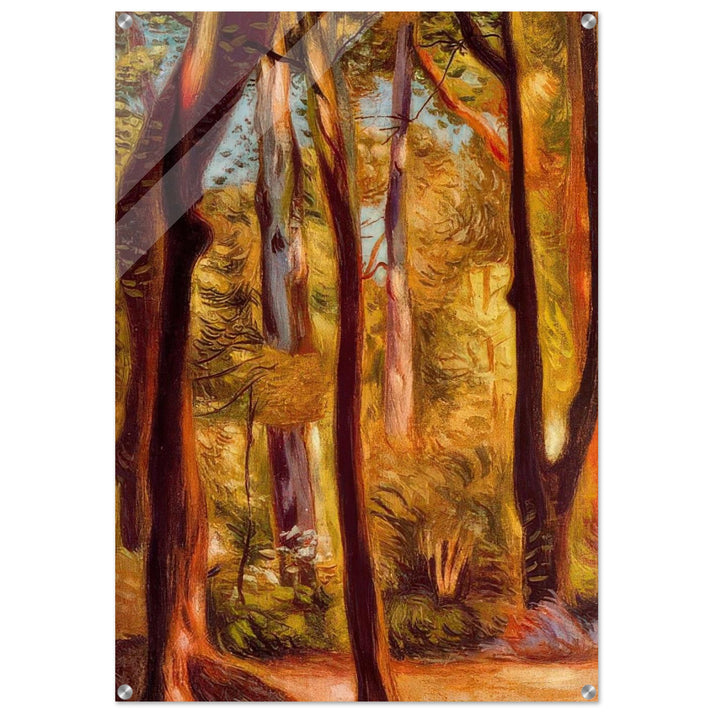 LANDSCAPE OF CASCINE - Giorgio de Chirico Acrylic Print - 70x100 cm / 28x40″ inches