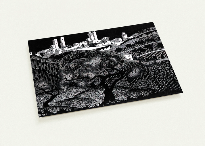 ESCHER (10) By MC Escher Pack of 10 Post Cards | MC Escher Post Cards | A6 (10.5 x 14.8 cm) - 4.1 x 5.8 inches