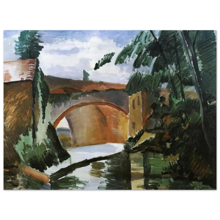 Andre Derain - THE RIVER 1912 75x100 cm / 30x40inches Fine Art Poster