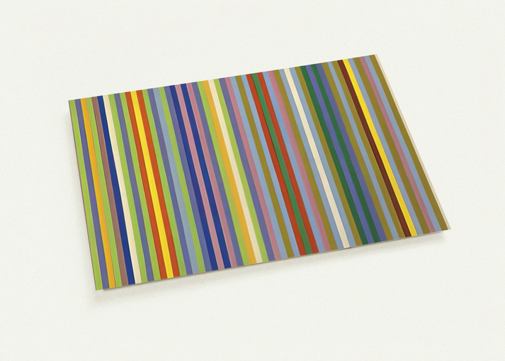 Lemon Ice - 1965 By Gene Davis Pack of 10 Post Cards | Gene Davis Post Cards | A6 (10.5 x 14.8 cm) - 4.1 x 5.8 inches