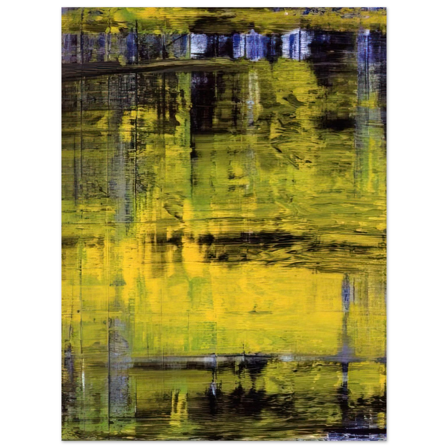 Gerhard Richter - ABSTRAKTES BILD ABSTRACT PICTURE 1994 Fine Art Poster - Default Title