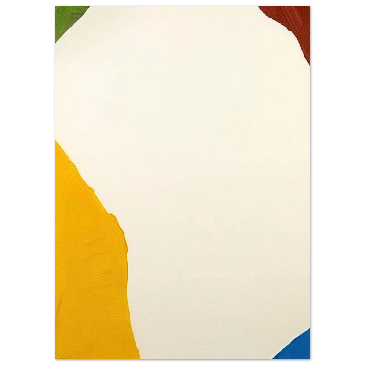 Helen Frankenthaler - Wind Directions - 1970 Wall art - 21x29.7 cm / 8x12" - Fine Art Poster - -