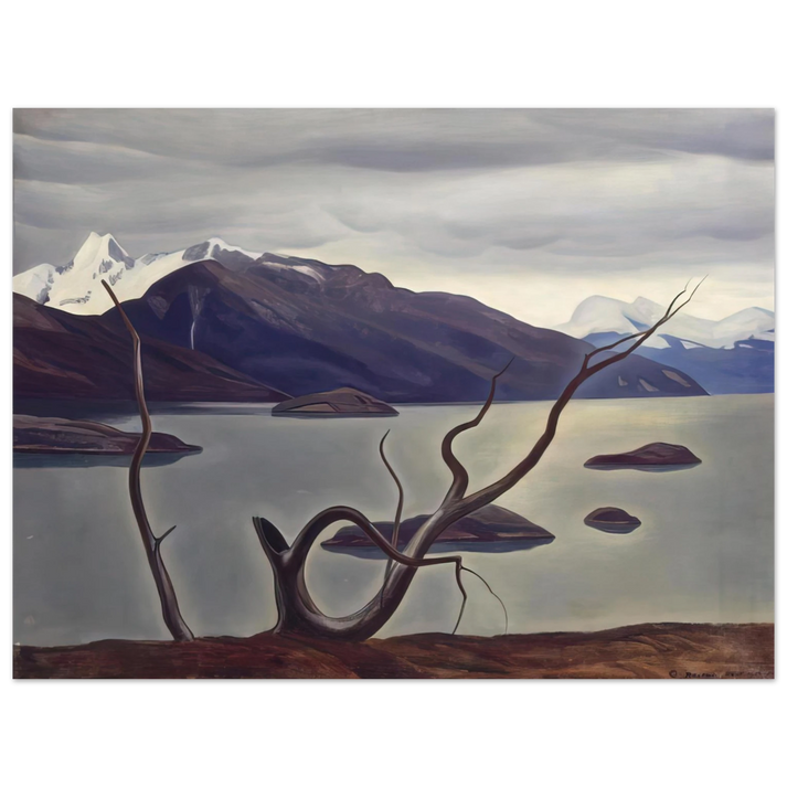 Rockwell Kent - Admiralty Sound, Tierra Del Fuego 75x100 cm / 30x40inches Fine Art Poster