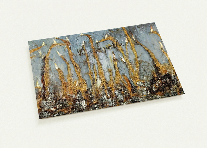 MARGARETHE By Anselm Kiefer Pack of 10 Post Cards | Anselm Kiefer Post Cards | A6 (10.5 x 14.8 cm) - 4.1 x 5.8 inches