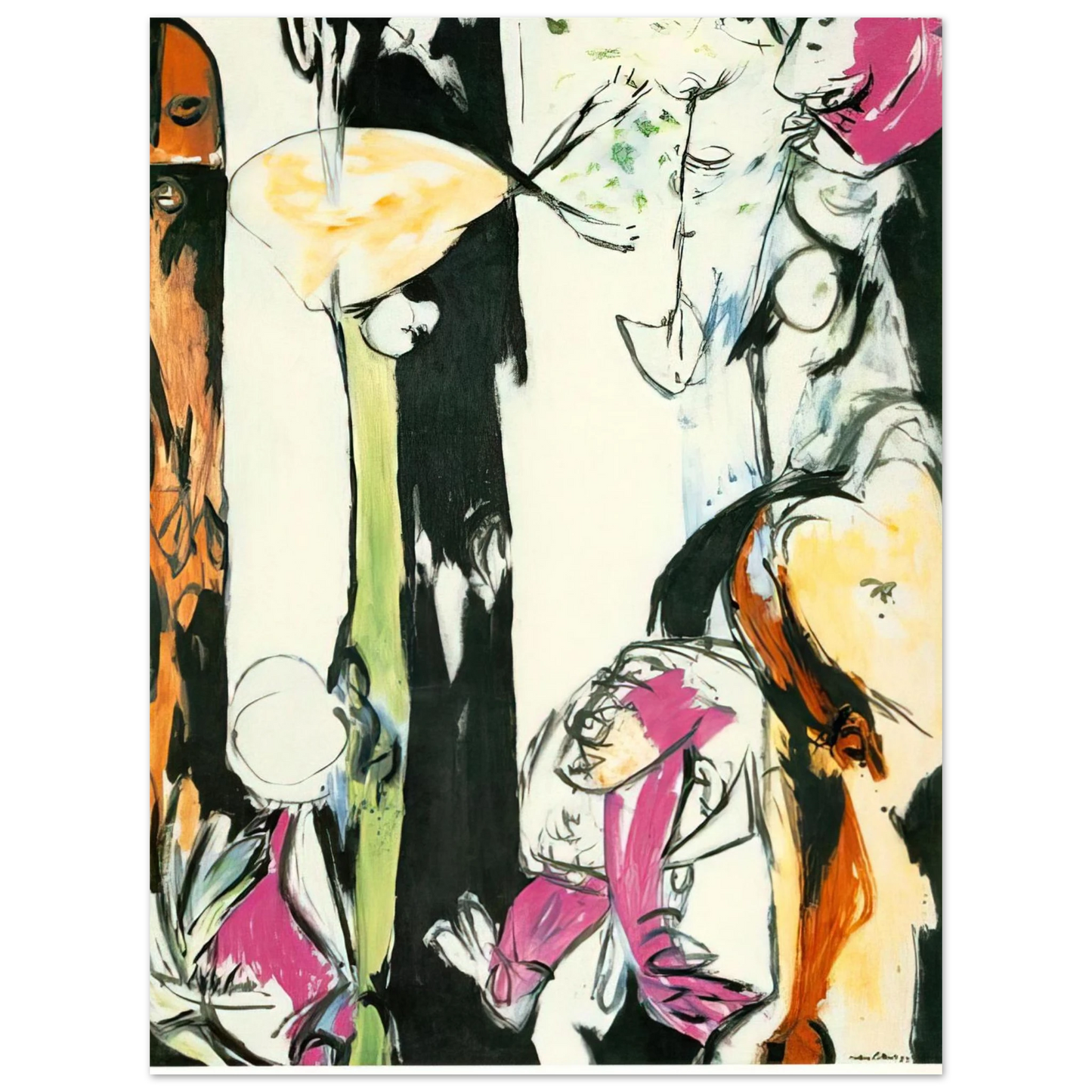 Jackson Pollock - EASTER AND THE TOTEM Fine Art Poster - Default Title
