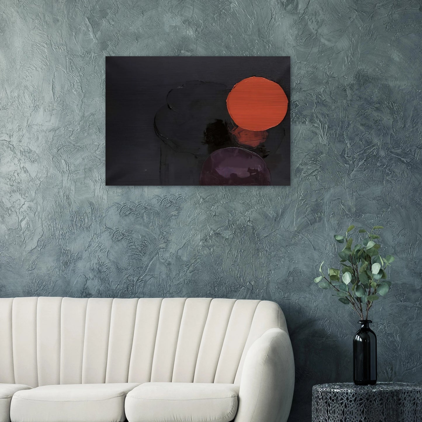 PAINTING 847 - Luis Feito Brushed Aluminum Print - 70x100 cm / 28x40 inches | Luis Feito Aluminum Print | Luis Feito Prints
