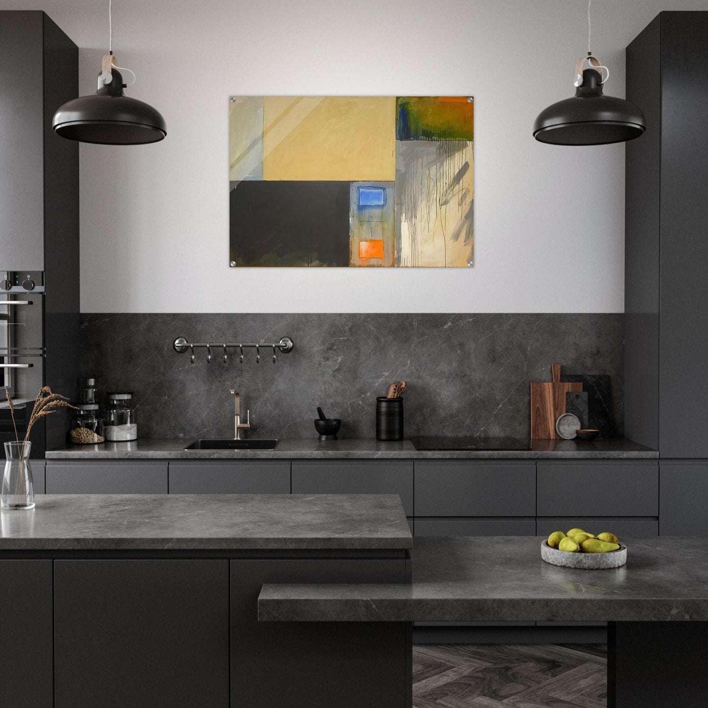 ForsythHouston - Abstract Expressionism - Mark Lancaster Acrylic Print - 70x100 cm / 28x40″ inches