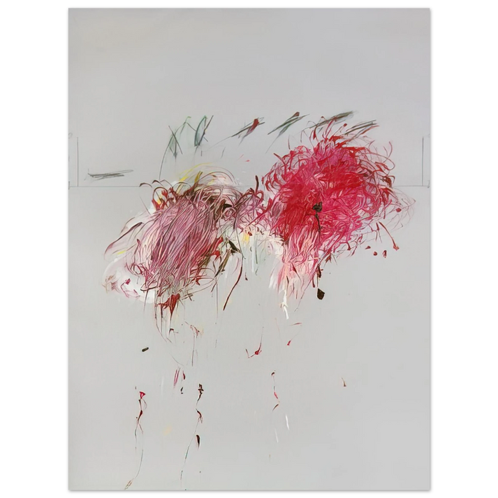 Cy Twombly - Nine Discourses on Commodus, , Part VII 75x100 cm / 30x40inches Fine Art Poster