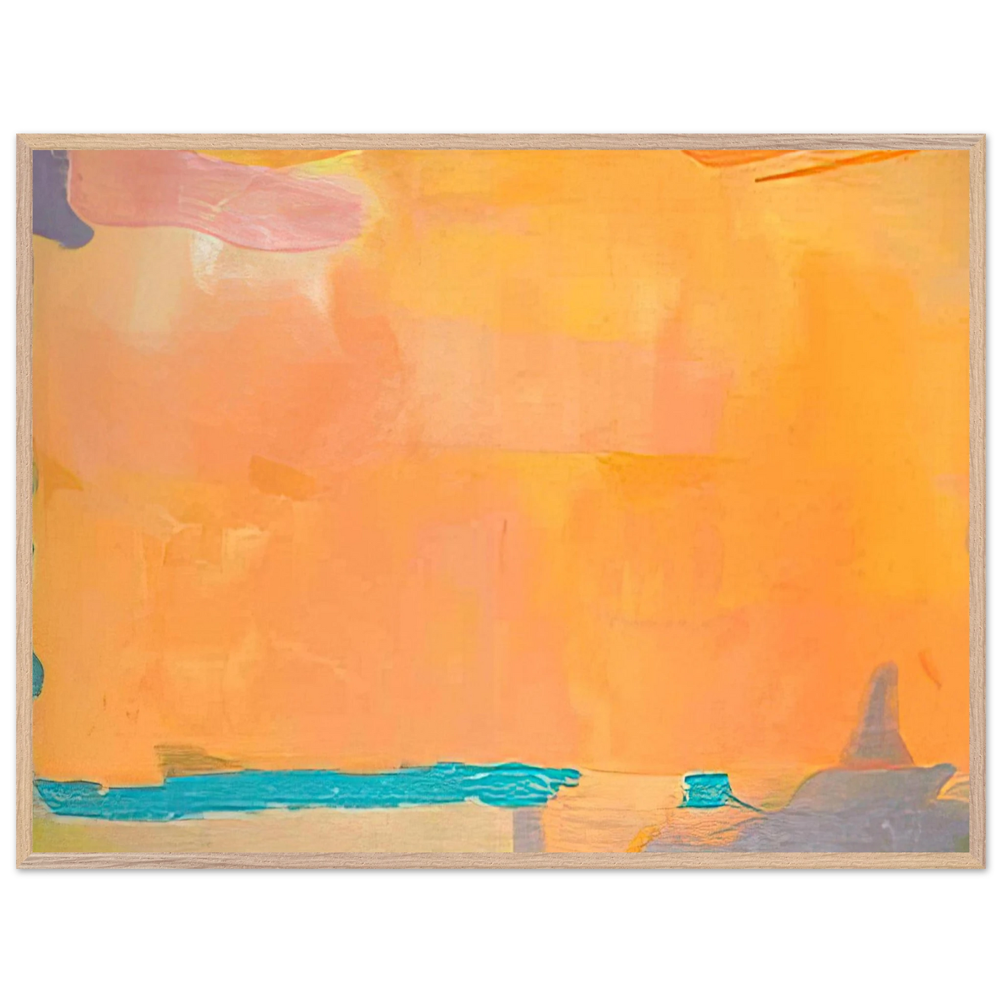 Helen Frankenthaler - Royal Fireworks - 1975 Wall art - 75x100 cm / 30x40 inches - Fine Art Poster - -