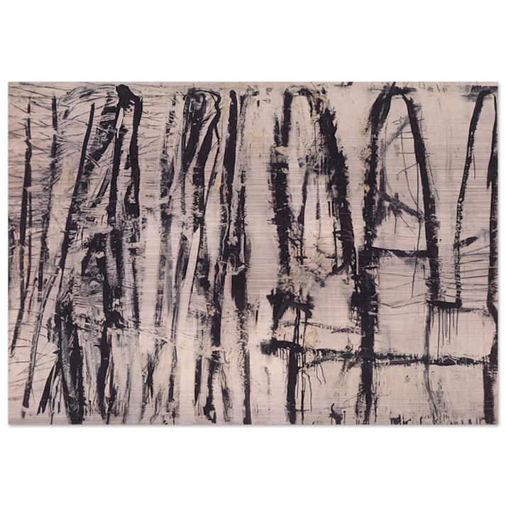 Quarzeat - Cy Twombly Brushed Aluminum Print - 70x100 cm / 28x40 inches | Cy Twombly Aluminum Print | Cy Twombly Prints