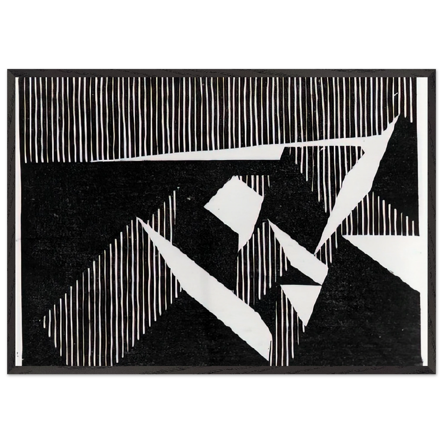 ESCHER 8 - MC Escher Framed Art Print – Black Wooden Frame - Default Title - -Framed Art Print