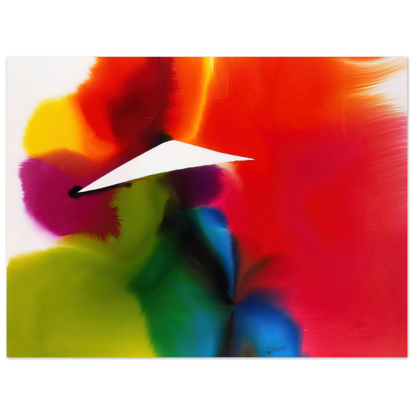 Paul Jenkins - Phenomena French West Indies - Color Field Painting, Lyrical Abstraction Fine Art Poster - Default Title