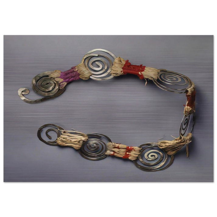 BELT 1935 - Alexander Calder Brushed Aluminum Print - 70x100 cm / 28x40 inches | Alexander Calder Aluminum Print | Alexander Calder Prints