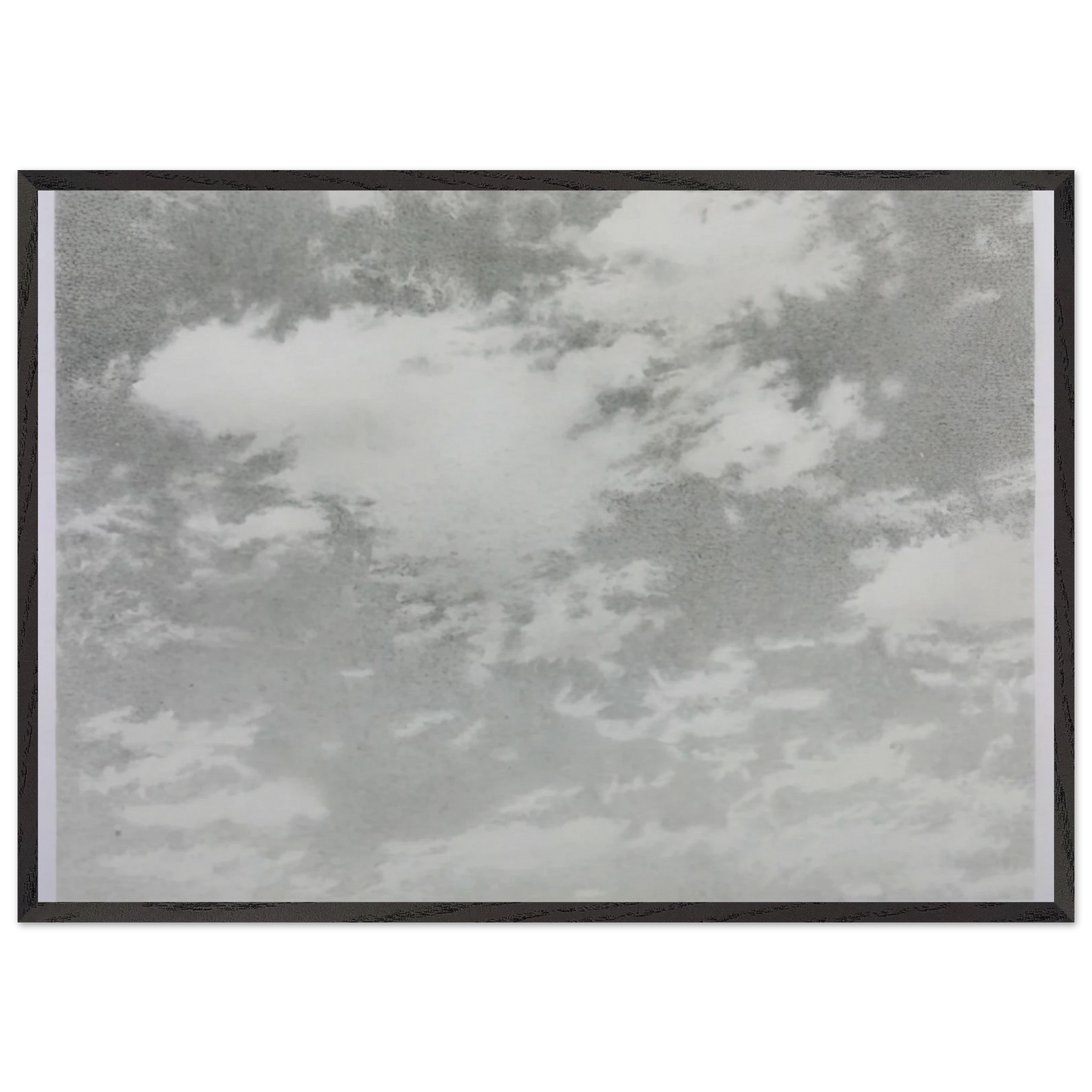 SKY 1975 - Vija Celmins Framed Art Print – Black Wooden Frame - Default Title - -Framed Art Print