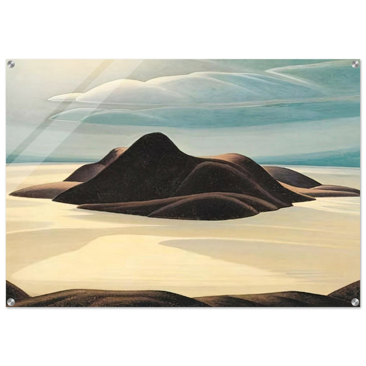 Pic Island, Lake Superior - 1924 - Lawren Harris Acrylic Print - 70x100 cm / 28x40″ inches