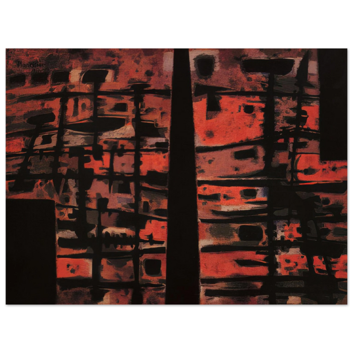 Alfred Manessier - La Sixième Heure - 1958 75x100 cm / 30x40inches Fine Art Poster