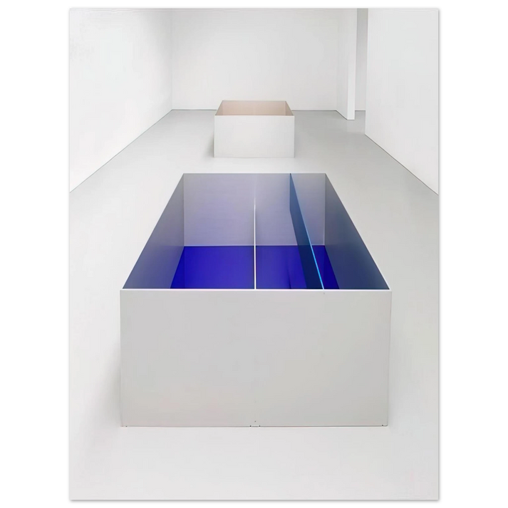 Donald Judd - Untitled 89-6 Menziken - 1989 75x100 cm / 30x40inches Fine Art Poster