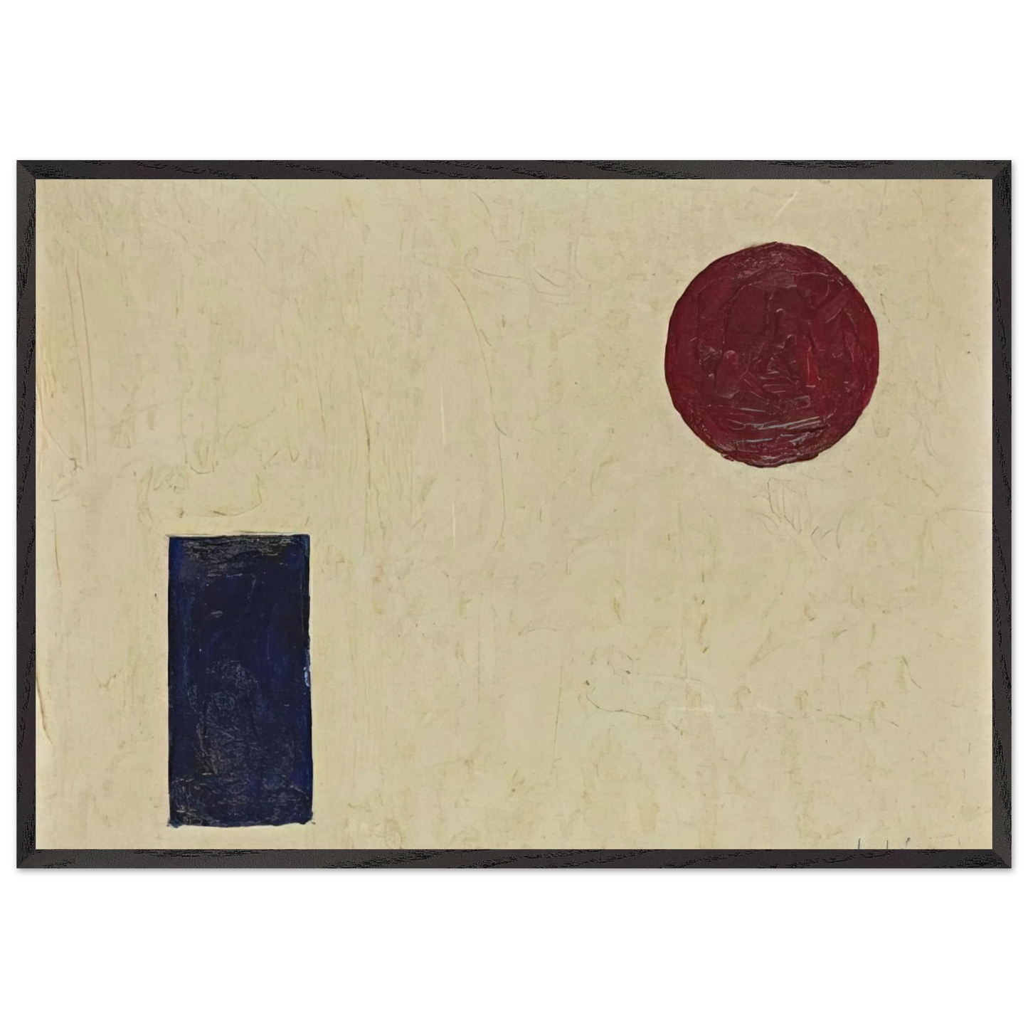 Edmondson 1 - 1956 1 - Lolo Soldevilla 70x100 cm / 28x40 inches Framed Art Print – Black Wooden Frame