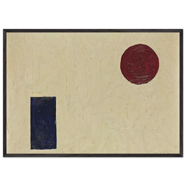 Edmondson 1 - 1956 1 - Lolo Soldevilla 70x100 cm / 28x40 inches Framed Art Print – Black Wooden Frame