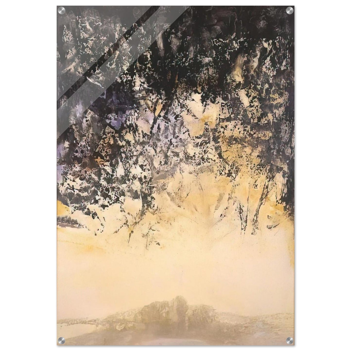 11 11 1996 1996 - Zao Wou-Ki Acrylic Print - 70x100 cm / 28x40″ inches