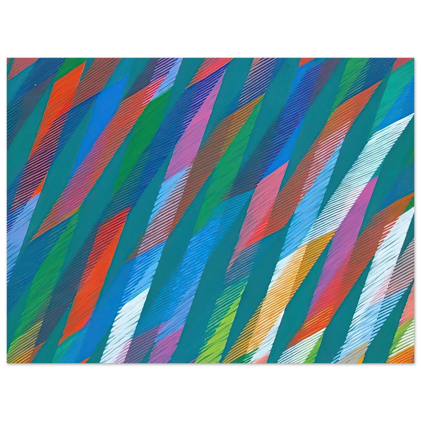 Piero Dorazio - Irish - 1998 Fine Art Poster - Default Title