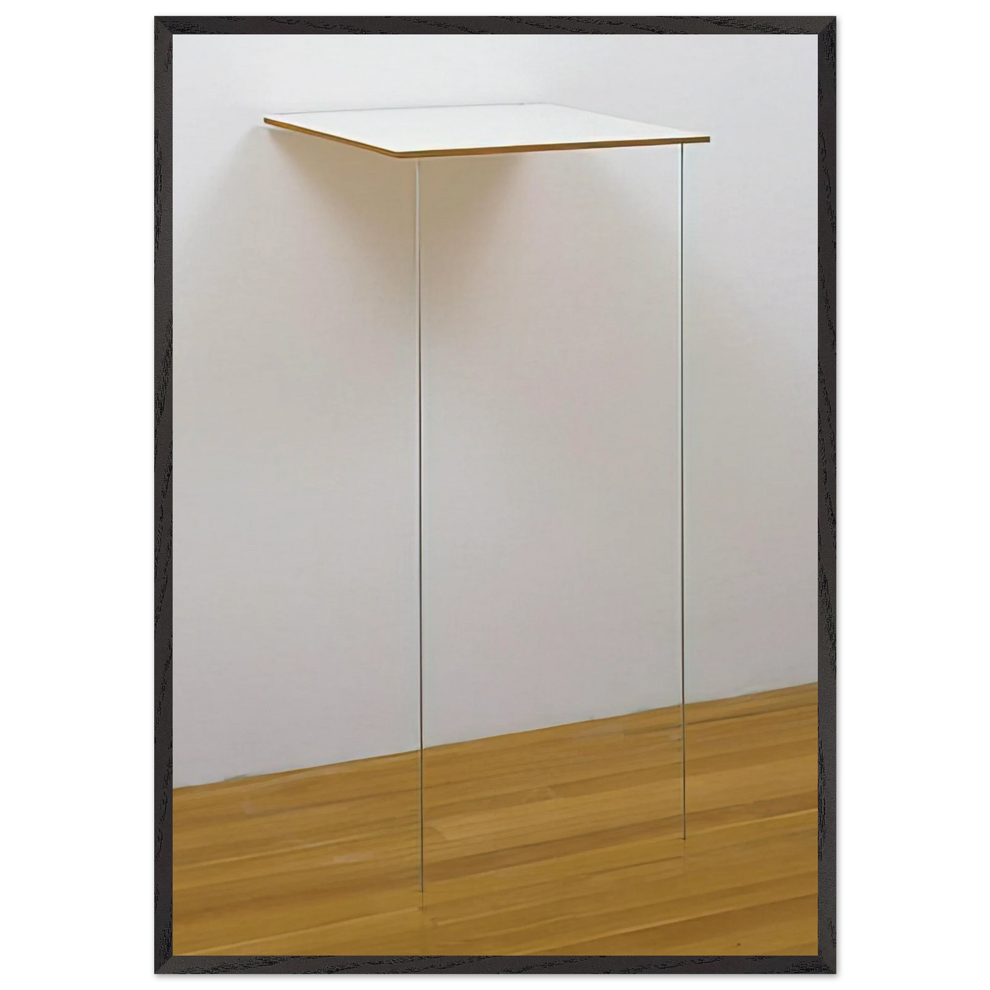 Pace - Robert Ryman Framed Art Print – Black Wooden Frame - Default Title - -Framed Art Print