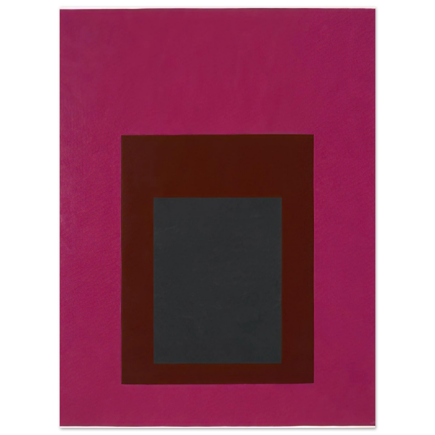 Josef Albers - HOMAGE TO THE SQUARE GUARDED 1952 Fine Art Poster - Default Title