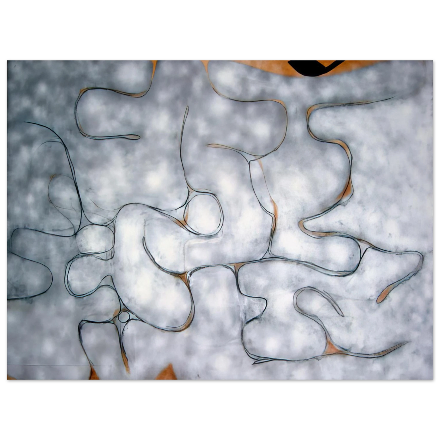 Victor Pasmore - GREY SYMPHONY 1975 Fine Art Poster - Default Title