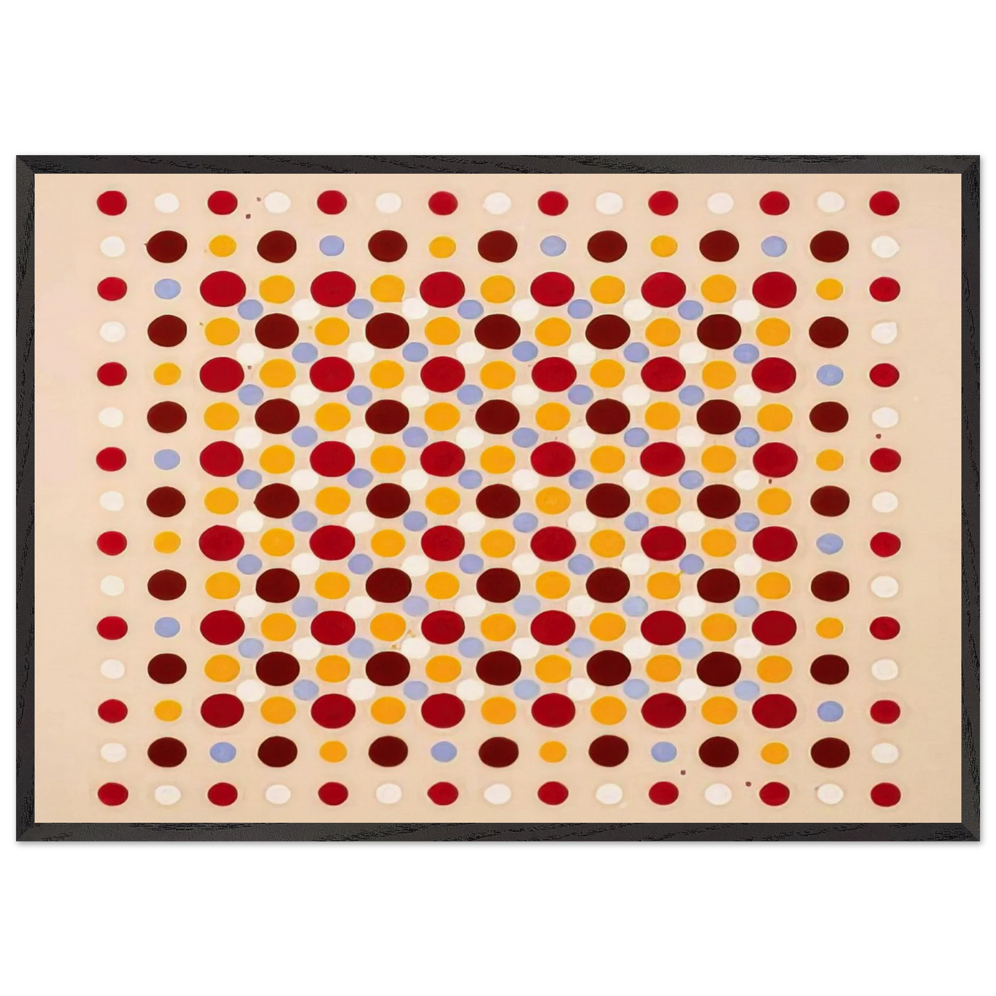 Fahrenheit - 1961 - Thomas Downing 70x100 cm / 28x40 inches Framed Art Print – Black Wooden Frame