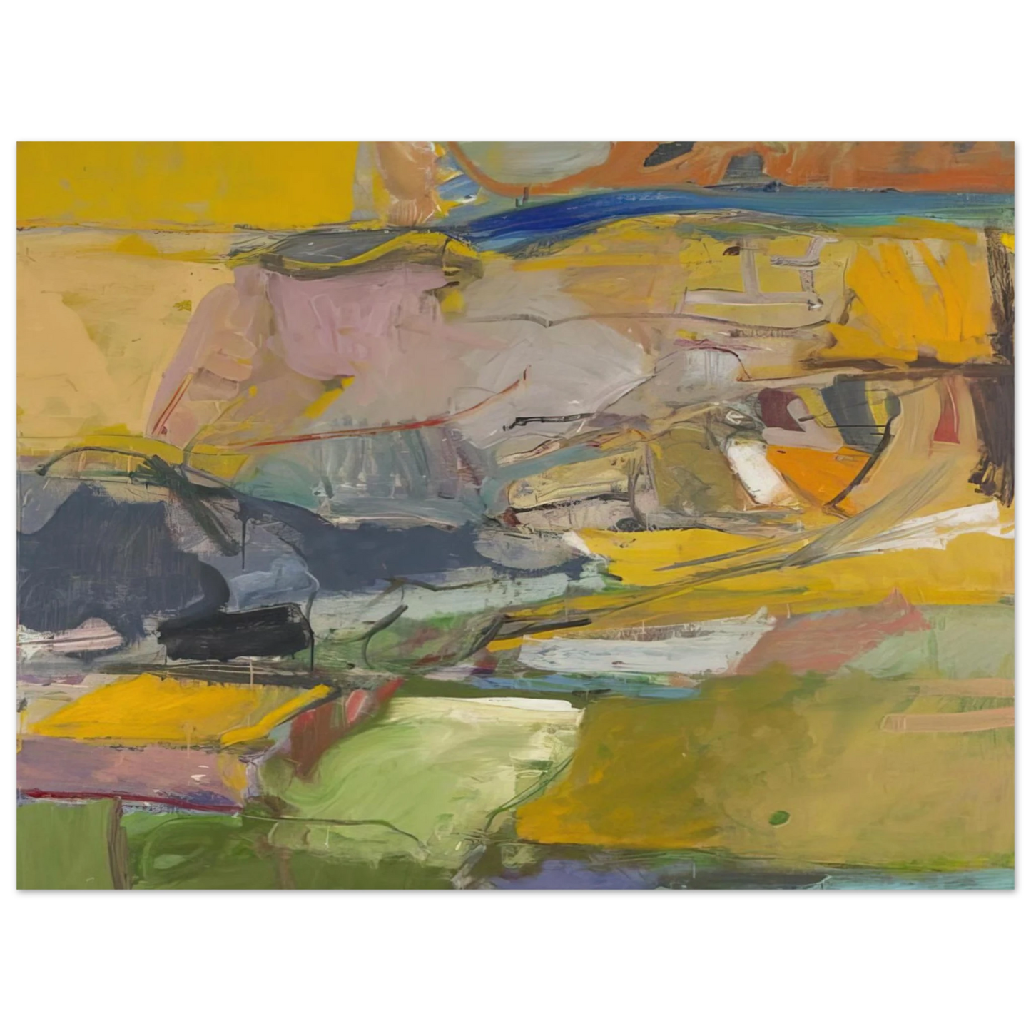 Richard Diebenkorn - Berkeley #57 Fine Art Poster - Default Title