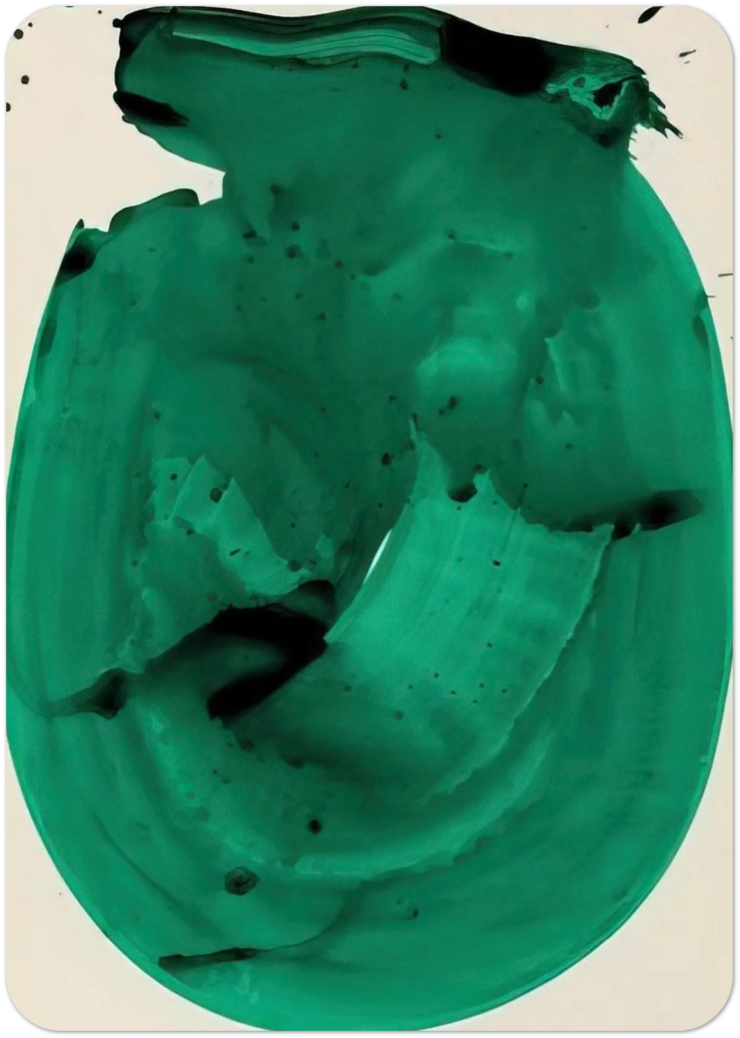 A Chalice for Healing By Sam Francis Pack of 10 Post Cards | Sam Francis Post Cards | A6 (10.5 x 14.8 cm) - 4.1 x 5.8 inches