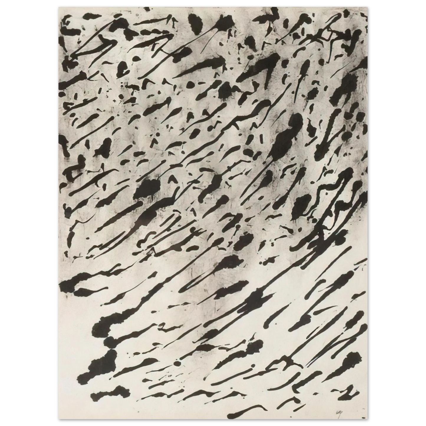 Henri Michaux - UNTITLED 5 Fine Art Poster - Default Title