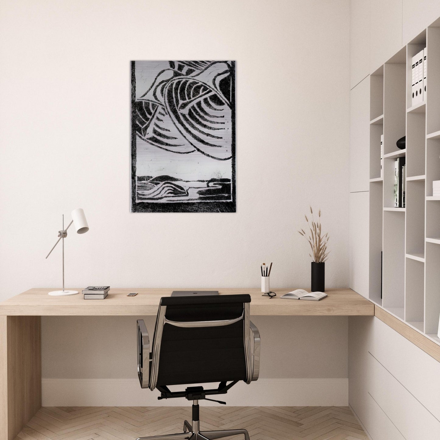 ESCHER (3) - MC Escher Brushed Aluminum Print - 70x100 cm / 28x40 inches | MC Escher Aluminum Print | MC Escher Prints