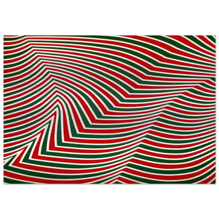 Swirling Retina - Marcel Barbeau Brushed Aluminum Print - 70x100 cm / 28x40 inches | Marcel Barbeau Aluminum Print | Marcel Barbeau Prints