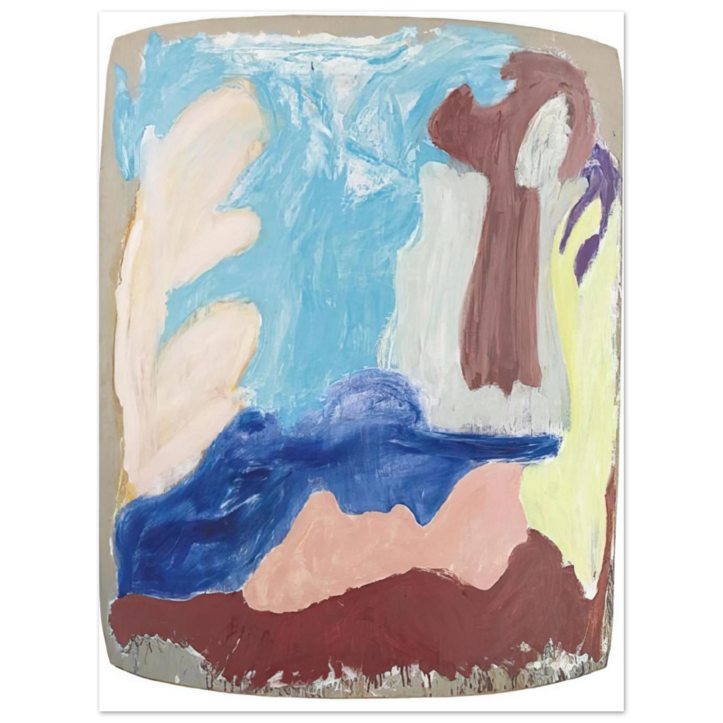 Ron Gorchov - Promenade - 1985 Fine Art Poster - Default Title