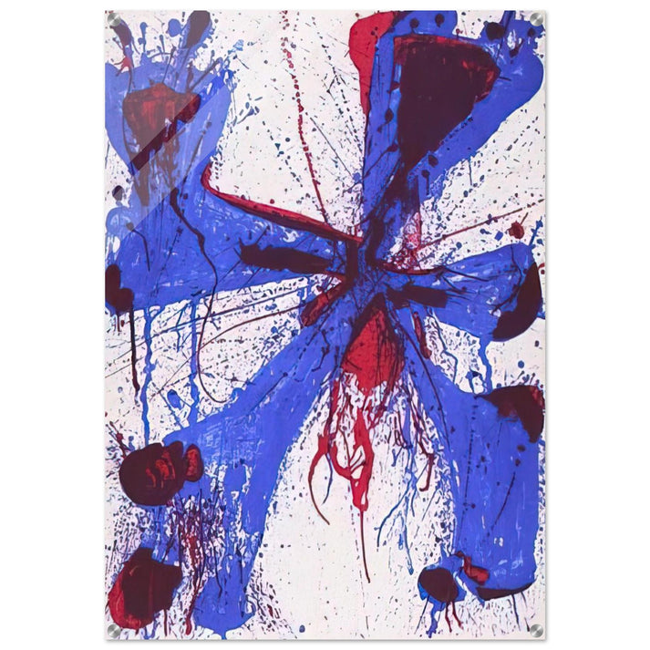 Damn Braces - Sam Francis Acrylic Print - 70x100 cm / 28x40″ inches