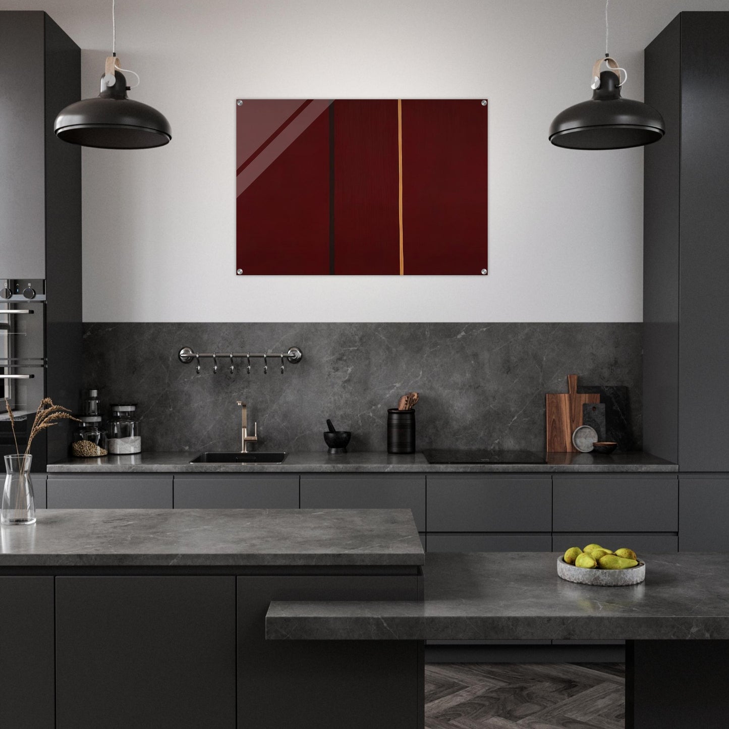 Covenant - Barnett Newman Acrylic Print - 70x100 cm / 28x40″ inches