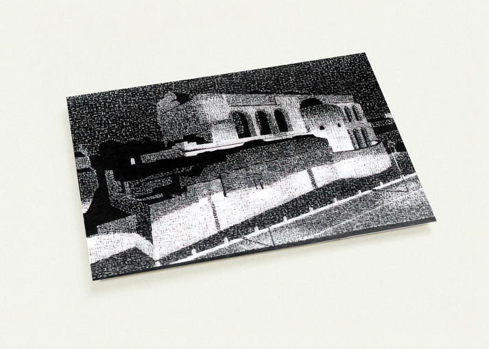 NOCTURNAL ROME BASILICA OF CONSTANTINE By MC Escher Pack of 10 Post Cards | MC Escher Post Cards | A6 (10.5 x 14.8 cm) - 4.1 x 5.8 inches