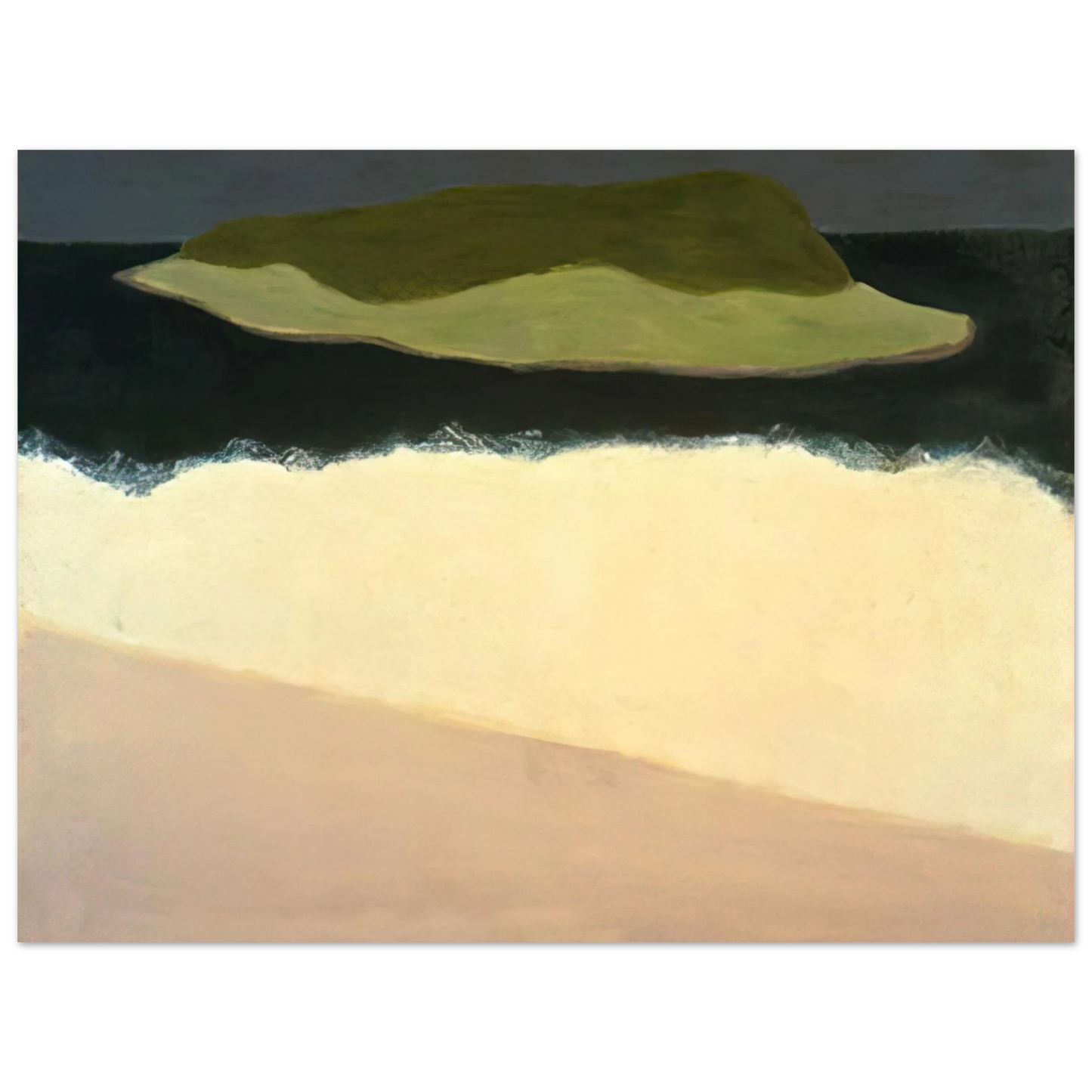 Milton Avery - Offshore Island - 1958 Fine Art Poster - Default Title